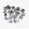 Indexable Fast Feed Milling Cutter Tungsten Carbide Inserts